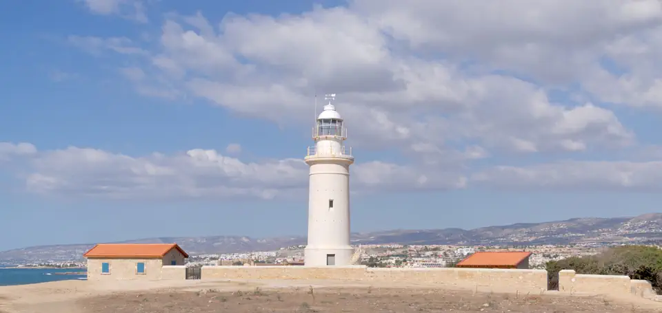 המגדלור של פאפוס בפארק הארכיאולוגי